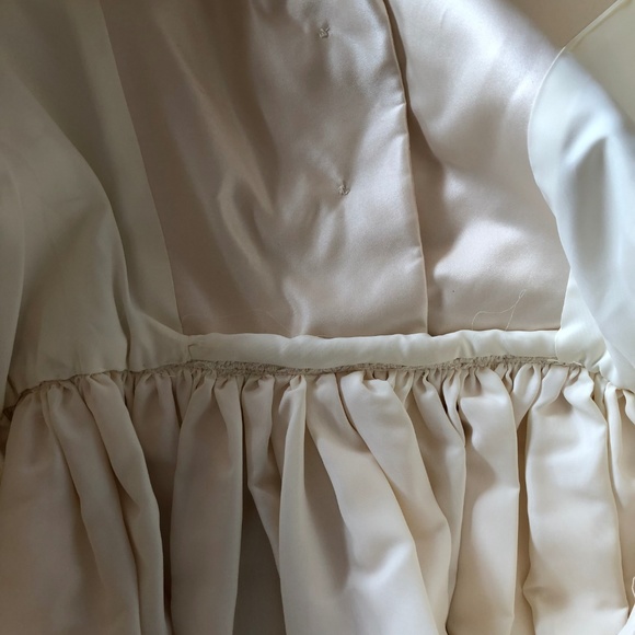 Mid Century New Look Silk Taffeta Day Dress sz S - Picture 8 of 8